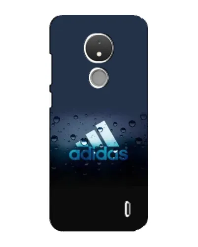 Чехол для Nokia C21 с картинкой «Adidas Water Drops»