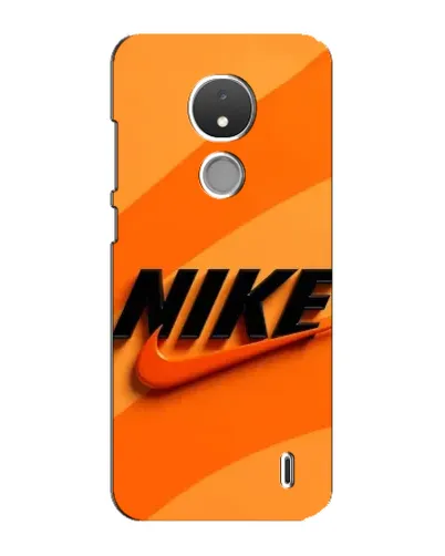 Чехол для Nokia C21 с картинкой «Оранжевый драйв Nike» Чехол для Nokia C21 с картинкой «Оранжевый драйв Nike»