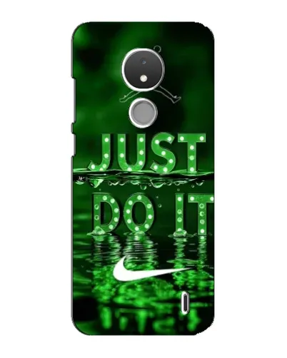 Чехол для Nokia C21 с картинкой «Зеленый неоновый Nike» Чехол для Nokia C21 с картинкой «Зеленый неоновый Nike»