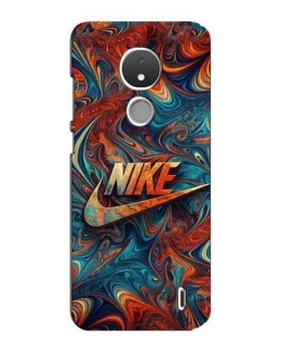 Чехол для Nokia C21 с картинкой «Nike в абстракции» Чехол для Nokia C21 с картинкой «Nike в абстракции»
