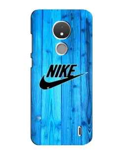 Чехол для Nokia C21 с картинкой «Голубое дерево Nike»