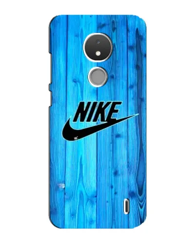Чехол для Nokia C21 с картинкой «Голубое дерево Nike» Чехол для Nokia C21 с картинкой «Голубое дерево Nike»