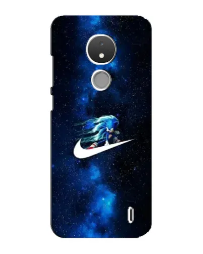 Чехол для Nokia C21 с картинкой «Звездный путь Nike» Чехол для Nokia C21 с картинкой «Звездный путь Nike»
