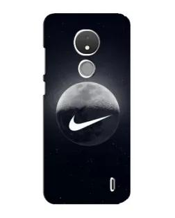 Чехол для Nokia C21 с картинкой «Nike в стиле граффити»