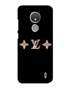 Чехол для Nokia C21 с картинкой «Louis Vuitton — минимализм»