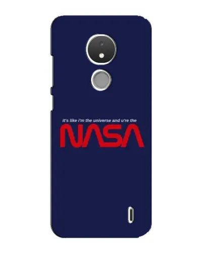 Чехол для Nokia C21 с картинкой «NASA — глубокий космос»