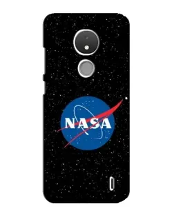 Чехол для Nokia C21 с картинкой «NASA — звездное небо»