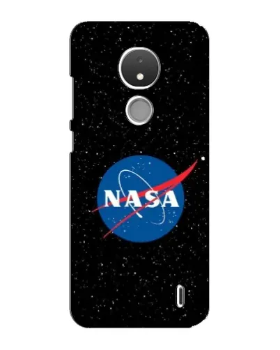 Чехол для Nokia C21 с картинкой «NASA — звездное небо»