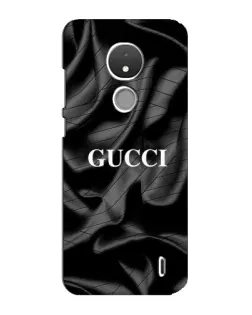 Чехол для Nokia C21 с картинкой «Gucci — шелковые волны»