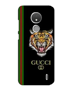 Чехол для Nokia C21 с картинкой «Тигр Gucci»