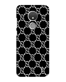 Чехол для Nokia C21 с картинкой «Gucci — сетчатый паттерн»