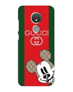 Чохол для Nokia C21 з картинкою «Gucci — смуги та Міккі»