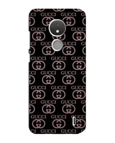Чохол для Nokia C21 з картинкою «Класична монограма Gucci»