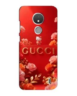 Чохол для Nokia C21 з картинкою «Gucci — золотий сад»