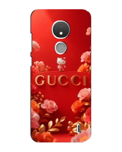 Чохол для Nokia C21 з картинкою «Gucci — золотий сад»