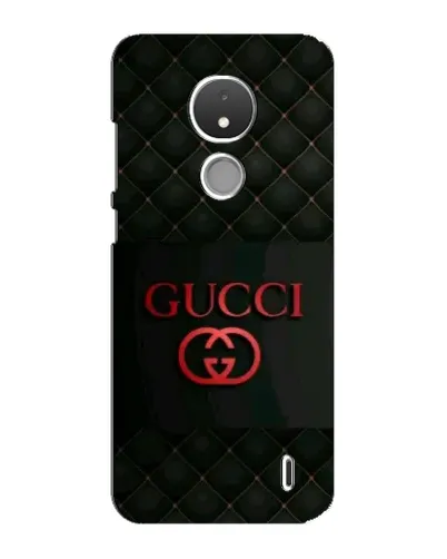 Чохол для Nokia C21 з картинкою «Gucci — стьобаний чорний»