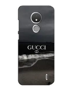 Чохол для Nokia C21 з картинкою «Gucci — морський прибій»