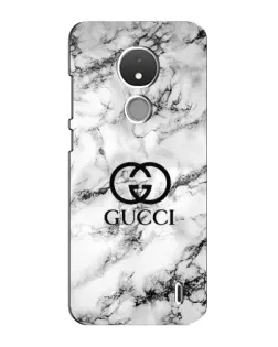 Чохол для Nokia C21 з картинкою «Gucci — мармуровий шик»