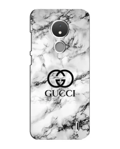 Чохол для Nokia C21 з картинкою «Gucci — мармуровий шик»