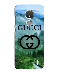 Чохол для Nokia C21 з картинкою «Gucci — гірський пейзаж»