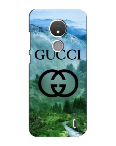 Чохол для Nokia C21 з картинкою «Gucci — гірський пейзаж»
