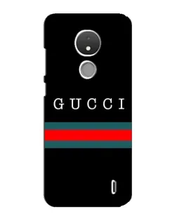 Чохол для Nokia C21 з картинкою «Gucci — червоний пояс»