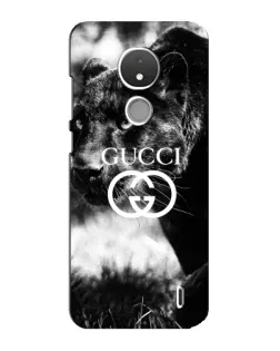 Чехол для Nokia C21 с картинкой «Gucci — дикая природа»