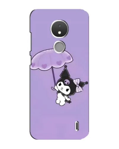 Чохол для Nokia C21 з картинкою «Kuromi з парасолькою»