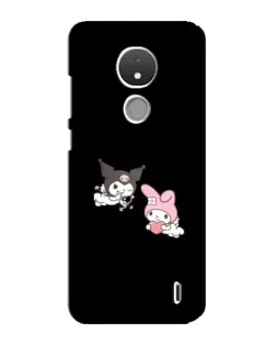 Чохол для Nokia C21 з картинкою «My Melody та Kuromi»