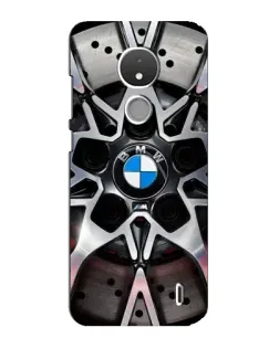 Чехол для Nokia C21 с картинкой «BMW — деталь диска»