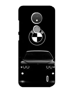 Чехол для Nokia C21 с картинкой «BMW — взгляд из темноты»