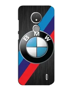 Чехол для Nokia C21 с картинкой «BMW M-stripes стиль»
