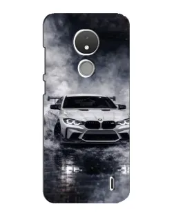 Чехол для Nokia C21 с картинкой «BMW сквозь туман»