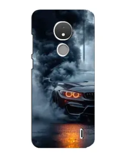 Чехол для Nokia C21 с картинкой «BMW M-Power — абстракция»