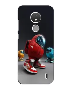 Чехол для Nokia C21 с картинкой «Among Us — 3D стиль»