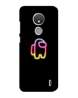 Чехол для Nokia C21 с картинкой «Among Us градиент»