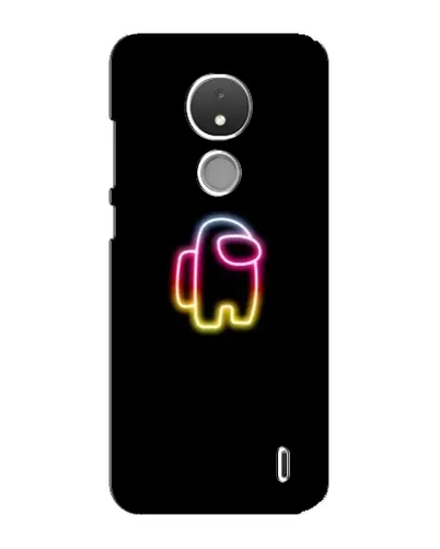 Чехол для Nokia C21 с картинкой «Among Us градиент»