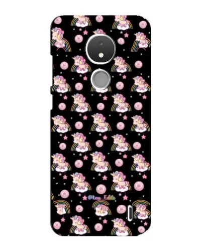 Чехол для Nokia C21 с картинкой «Magic Unicorn паттерн» Чехол для Nokia C21 с картинкой «Magic Unicorn паттерн»