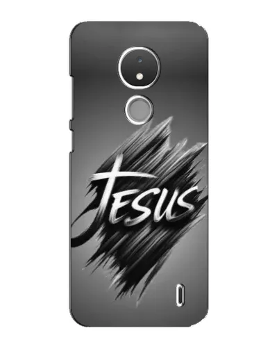 Чехол для Nokia C21 с картинкой «Надпись Jesus Graffiti»