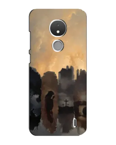 Чехол для Nokia C21 с картинкой «Дорога к вере»