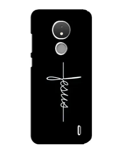 Чехол для Nokia C21 с картинкой «Тонкая линия веры»