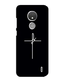 Чохол для Nokia C21 з картинкою «Тонкий хрест» Чохол для Nokia C21 з картинкою «Тонкий хрест»