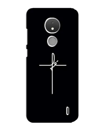 Чохол для Nokia C21 з картинкою «Тонкий хрест» Чохол для Nokia C21 з картинкою «Тонкий хрест»