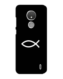Чохол для Nokia C21 з картинкою «Символ риби Jesus» Чохол для Nokia C21 з картинкою «Символ риби Jesus»