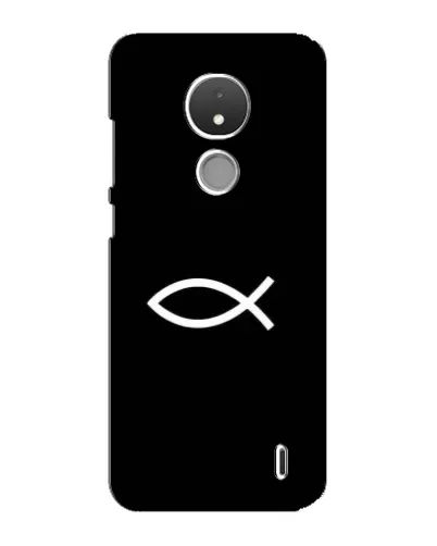 Чохол для Nokia C21 з картинкою «Символ риби Jesus» Чохол для Nokia C21 з картинкою «Символ риби Jesus»