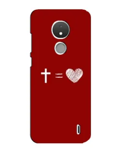 Чохол для Nokia C21 з картинкою «Рівняння любові» Чохол для Nokia C21 з картинкою «Рівняння любові»