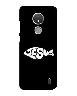 Чохол для Nokia C21 з картинкою «Риба Jesus» Чохол для Nokia C21 з картинкою «Риба Jesus»