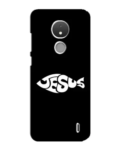 Чохол для Nokia C21 з картинкою «Риба Jesus» Чохол для Nokia C21 з картинкою «Риба Jesus»