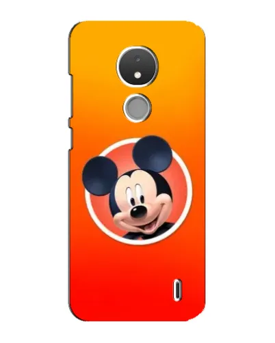 Чехол для Nokia C21 с картинкой «Mickey в круге»