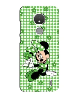 Чехол для Nokia C21 с картинкой «Mickey в клетку» Чехол для Nokia C21 с картинкой «Mickey в клетку»